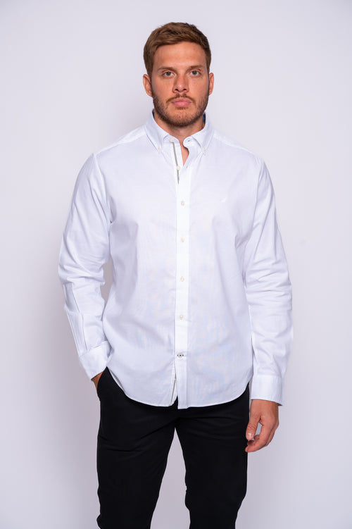 CAMISA M/L NAUTICA 01101W1BW
