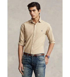 RALPH LAUREN CAMISA MANGA LARGA HOMBRE KHAKI