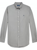 RALPH LAUREN CAMISA MANGA LARGA HOMBRE GRIS