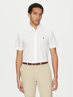 RALPH LAUREN CAMISA MANGA CORTA HOMBRE BLANCO