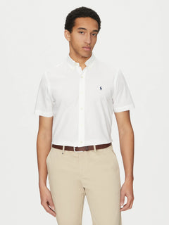 RALPH LAUREN CAMISA MANGA CORTA HOMBRE BLANCO