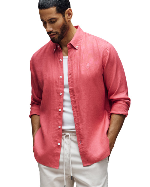 camisa m/l psycho bunny hombre b6c678c200rbq