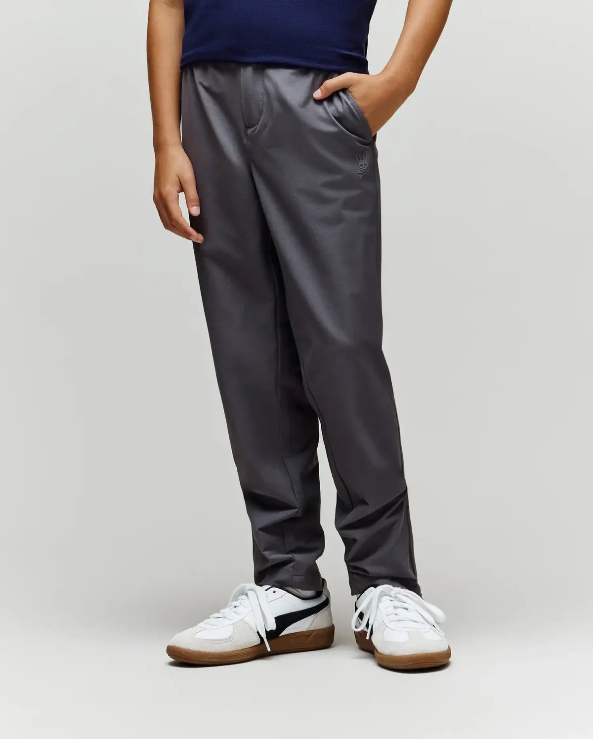 PSYCHO BUNNY PANTALONES FANTASIA NIÑO GRIS KB0600002078