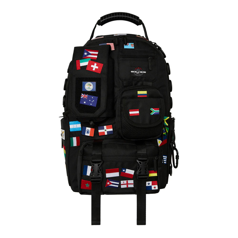 MOCHILA CARGO JAMES FLAGS SPECIAL OPS 910B7737NSZ