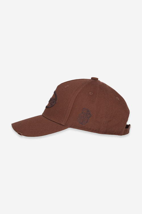 gorra marrón blow up G55 9012