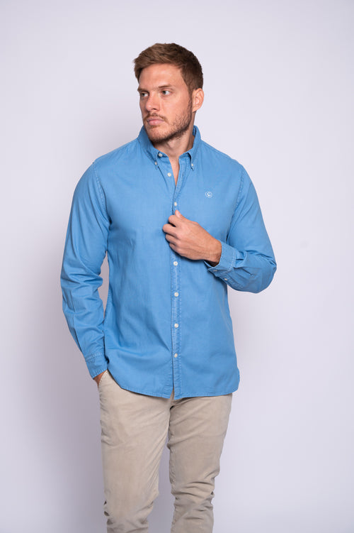 CAMISA EL GANSO AZUL 1050W240215