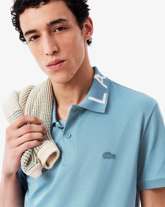 Camiseta tipo polo Lacoste blue - PH953823HD9