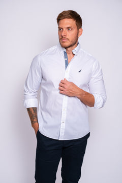 CAMISA M/L NAUTICA W74V011BW