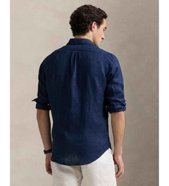 RALPH LAUREN CAMISA MANGA LARGA HOMBRE AZUL