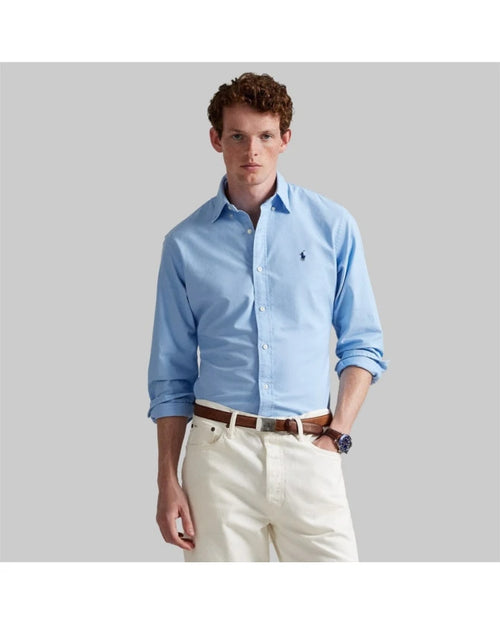 RALPH LAUREN CAMISA MANGA LARGA HOMBRE AZUL