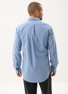 RALPH LAUREN CAMISA MANGA LARGA HOMBRE AZUL