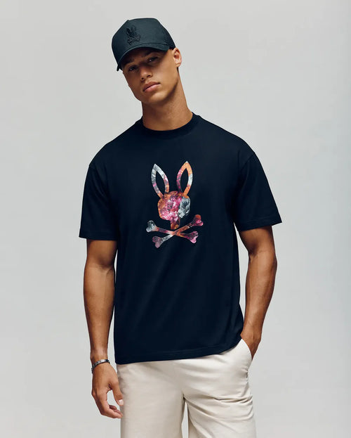 t-shirt psycho bunny hombre mt0200177blk