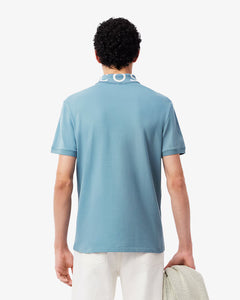 Camiseta tipo polo Lacoste blue - PH953823HD9