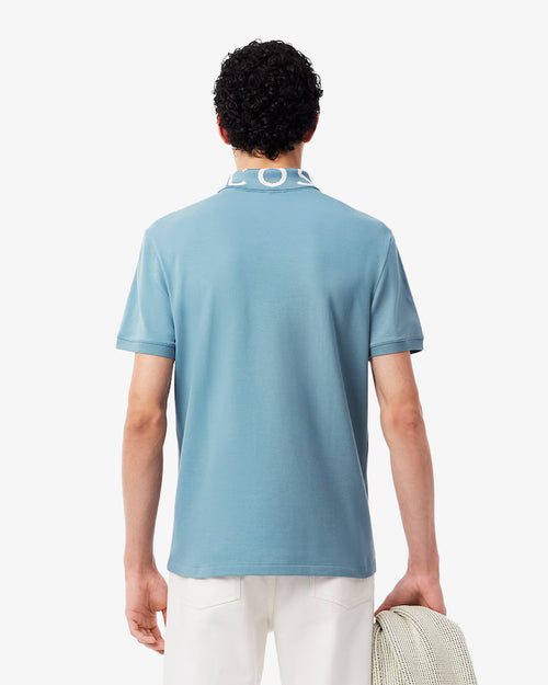 Camiseta tipo polo Lacoste blue - PH953823HD9