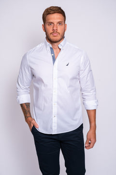CAMISA M/L NAUTICA W74V011BW