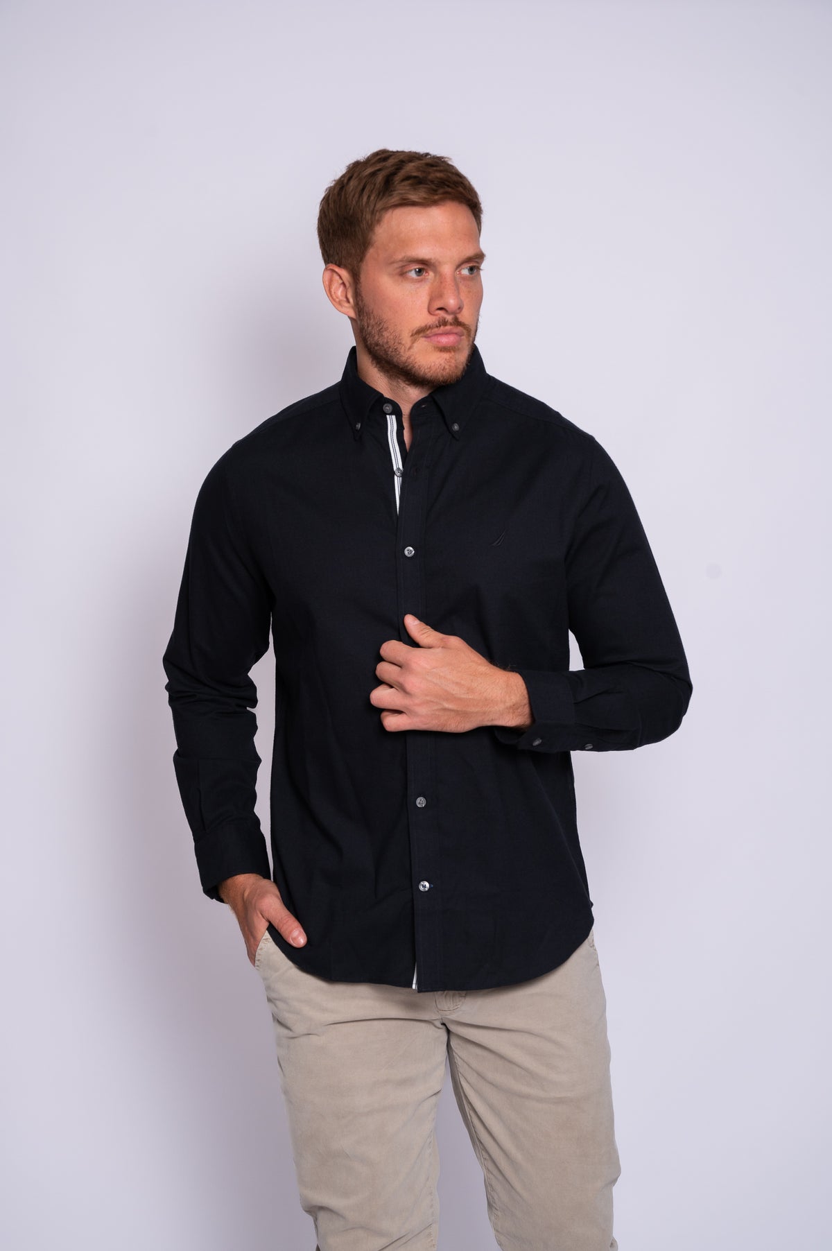 CAMISA M/L NAUTICA 01101W0TB