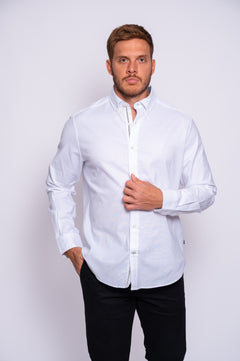 CAMISA M/L NAUTICA 01101W1BW
