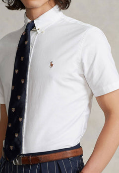 RALPH LAUREN CAMISA MANGA CORTA HOMBRE BLANCO