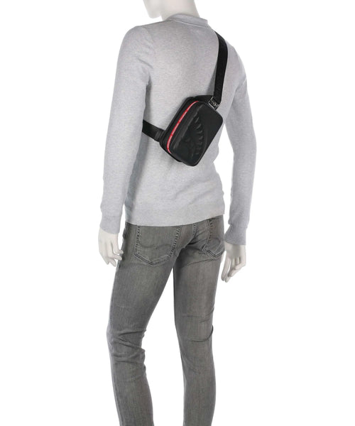 BOLSO CRUZADO PRINTED ZIPPER SHARK 910b6757nsz