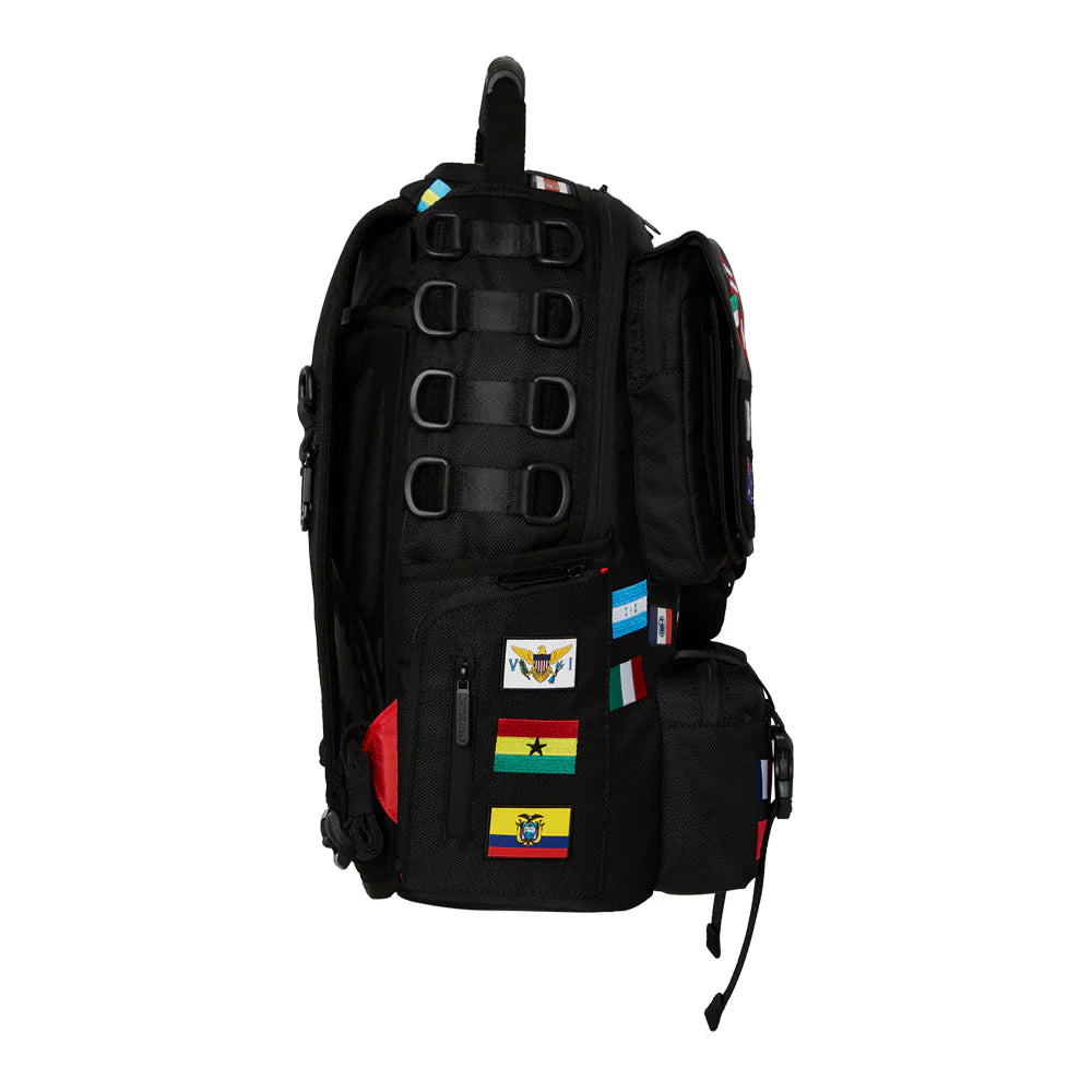 MOCHILA CARGO JAMES FLAGS SPECIAL OPS 910B7737NSZ
