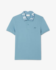 Camiseta tipo polo Lacoste blue - PH953823HD9
