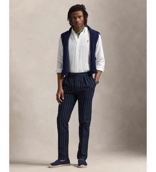 RALPH LAUREN CAMISA MANGA LARGA HOMBRE BLANCO