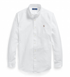 RALPH LAUREN CAMISA MANGA LARGA HOMBRE BLANCO