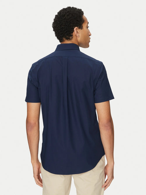 RALPH LAUREN CAMISA MANGA CORTA HOMBRE AZUL