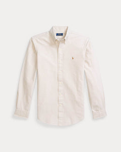 RALPH LAUREN CAMISA MANGA LARGA HOMBRE BEIGE