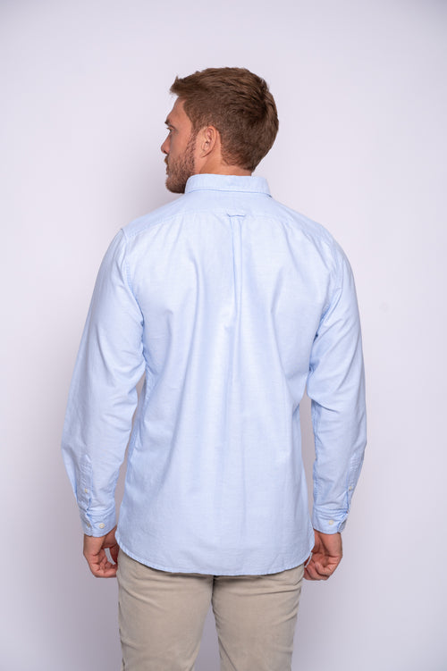 CAMISA EL GANSO CELESTE 1050W240202