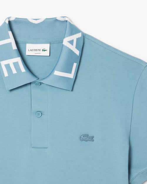 Camiseta tipo polo Lacoste blue - PH953823HD9