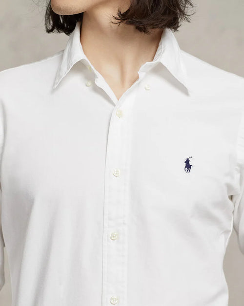 RALPH LAUREN CAMISA MANGA LARGA HOMBRE BLANCO
