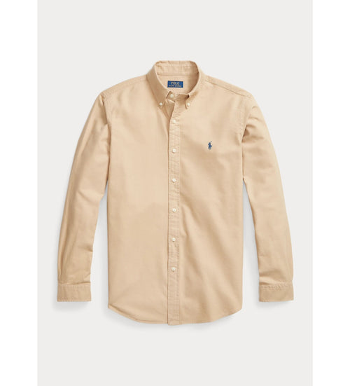 RALPH LAUREN CAMISA MANGA LARGA HOMBRE KHAKI
