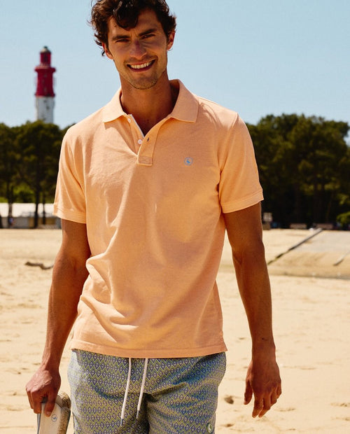 polo el ganso naranja 1100s250041
