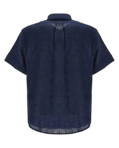 RALPH LAUREN CAMISA MANGA CORTA HOMBRE AZUL