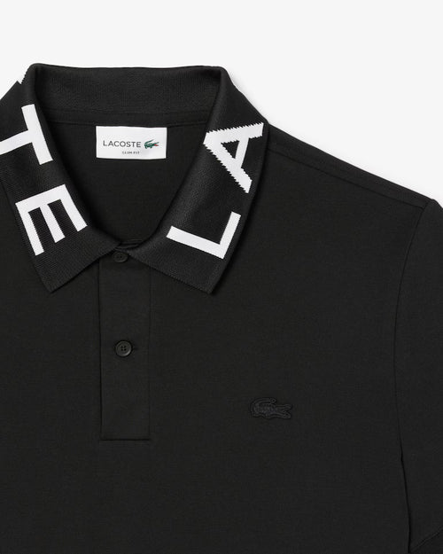 Camiseta tipo polo Lacoste Black - PH953823031