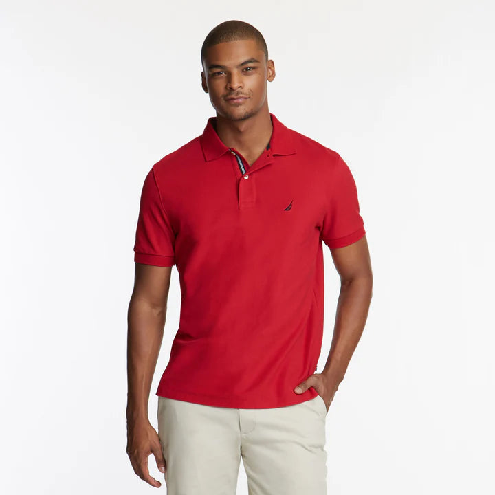 NAUTICA PLAYERA M/C DE HOMBRE ROJO K41050-6NR
