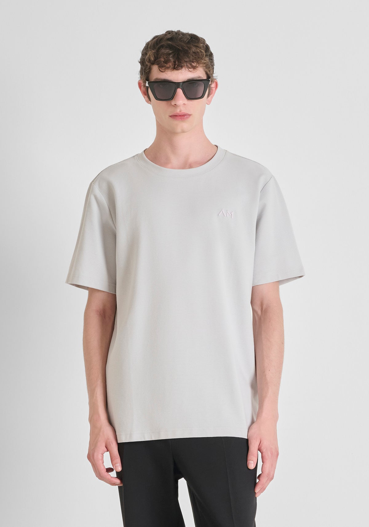 ANTONY MORATO CAMISETA DE MANGA CORTA HOMBRE GRIS