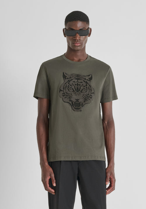 antony morato camiseta de manga corta hombre khaki