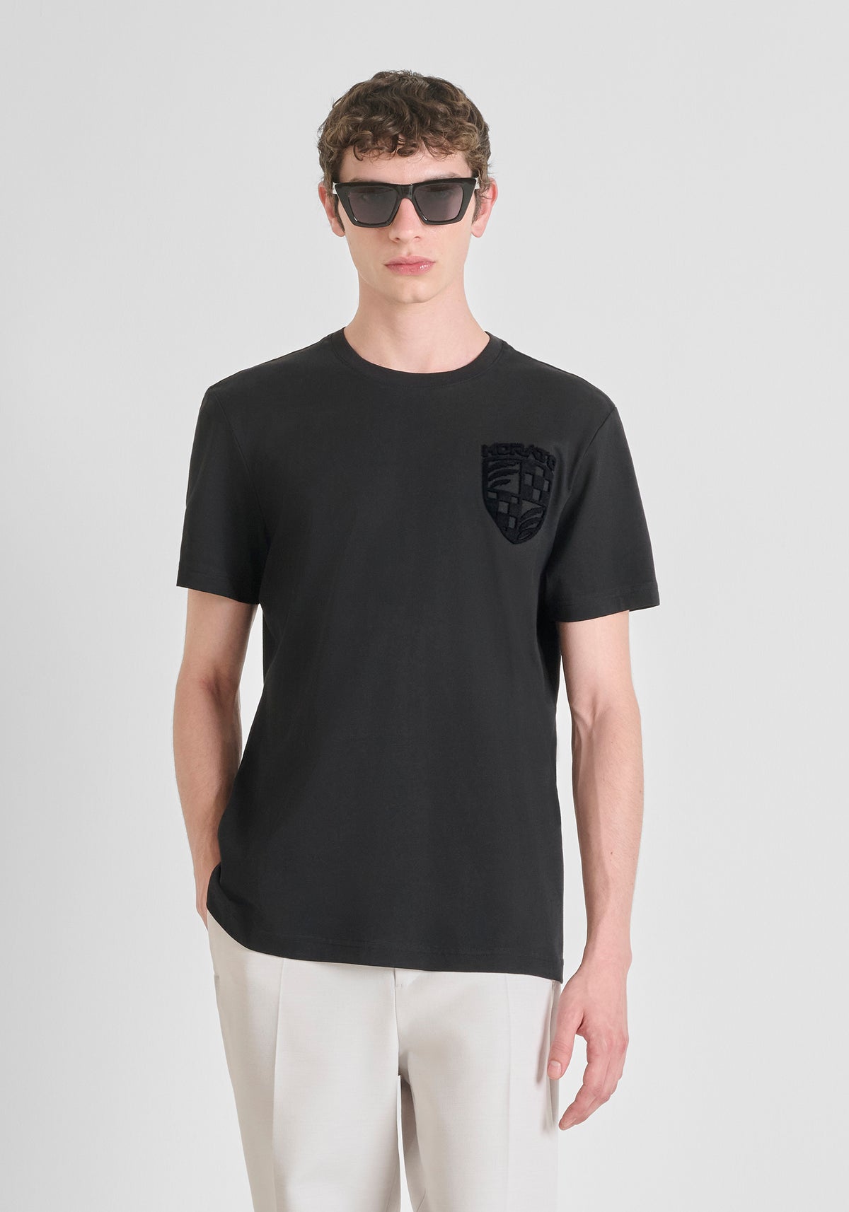 ANTONY MORATO CAMISETA DE MANGA CORTA HOMBRE NEGRO