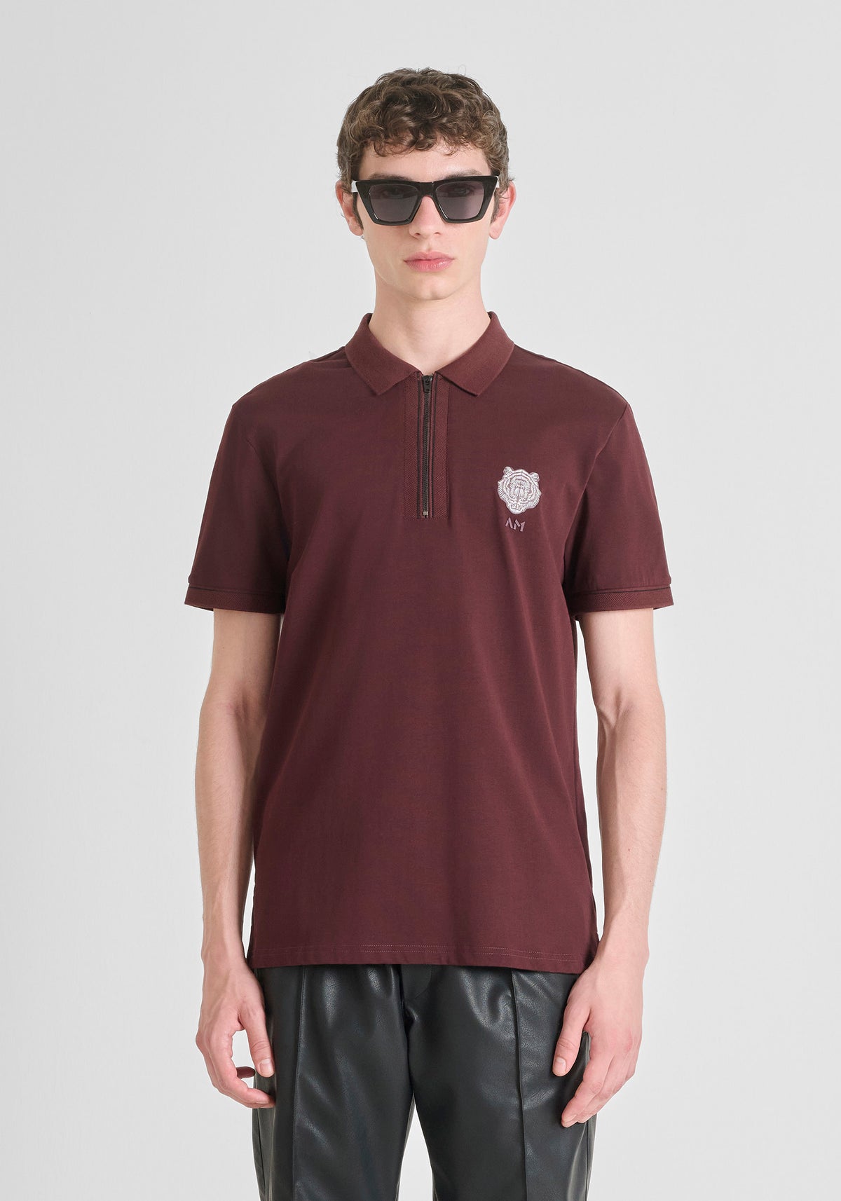 ANTONY MORATO CAMISETA TIPO POLO HOMBRE ROJO