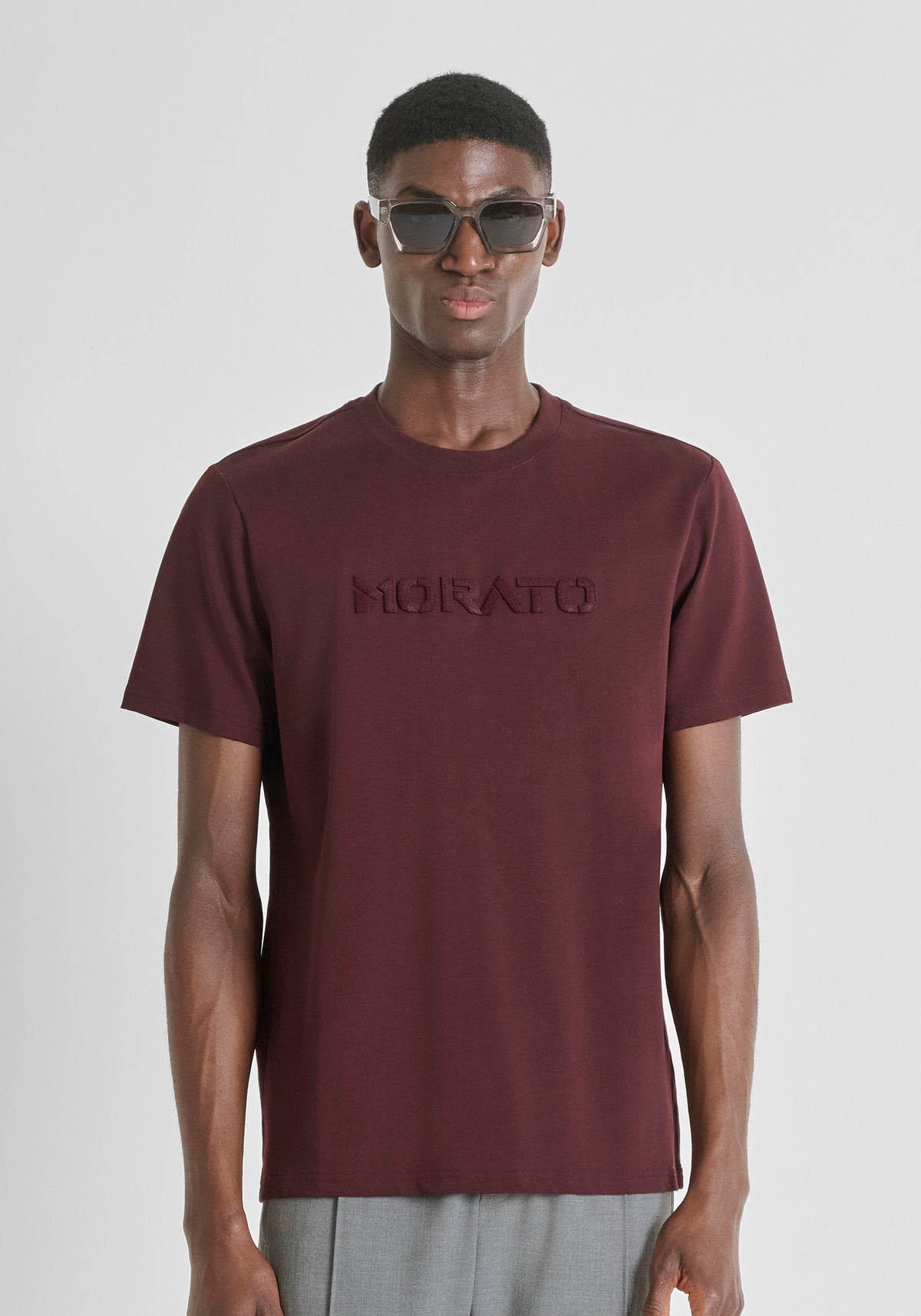 ANTONY MORATO CAMISETA DE MANGA CORTA HOMBRE ROJO