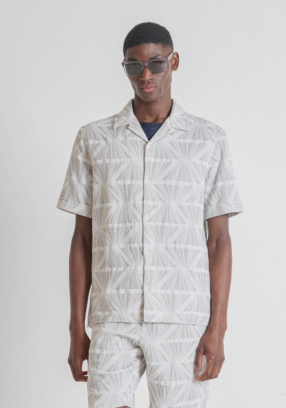CAMISA ANTONY MORATO PARA HOMBRE COLOR BLANCO SS00204FA440073