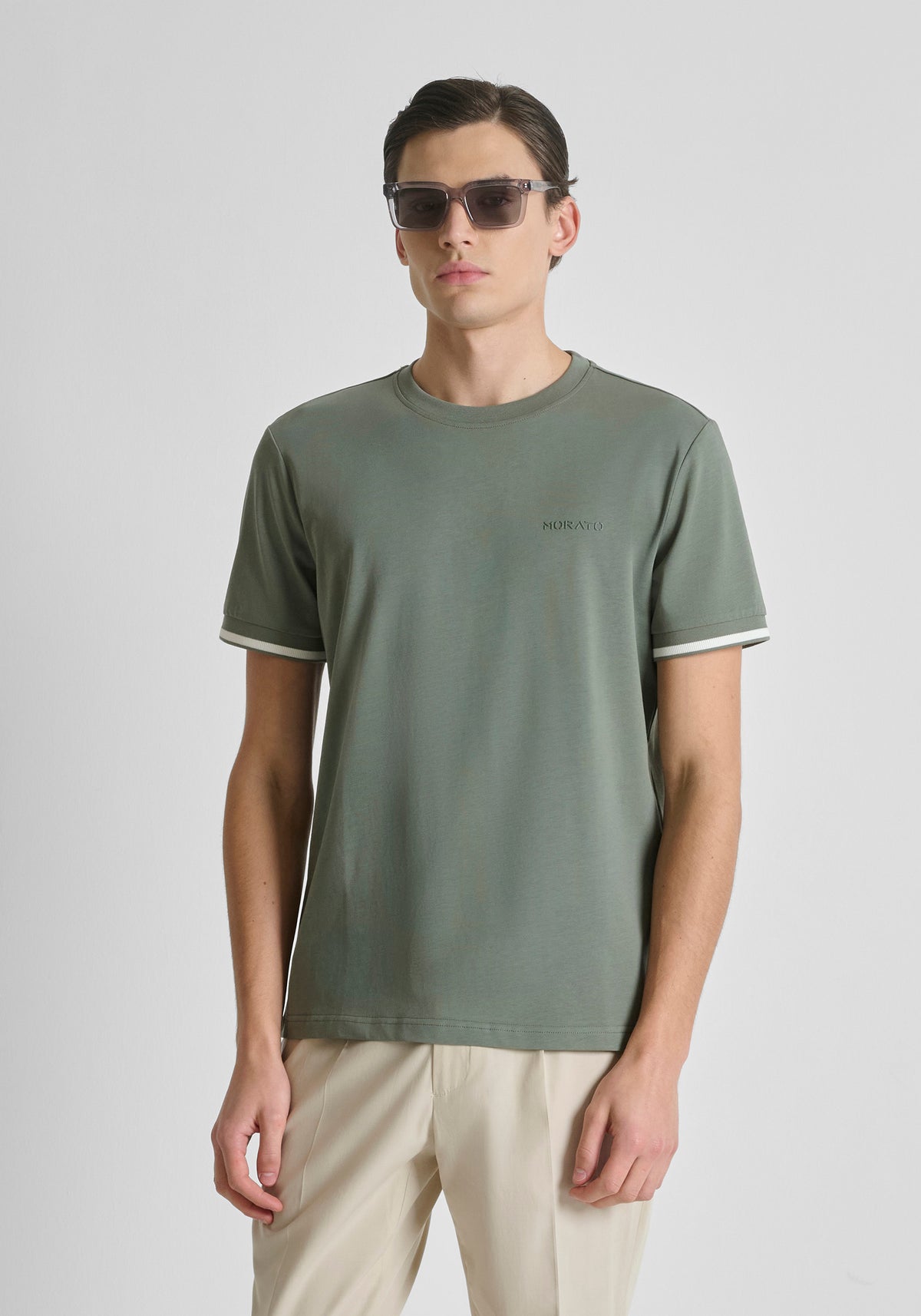 CAMISETAS ANTONY MORATO HOMBRE VERDE MMKS02639-FA100258