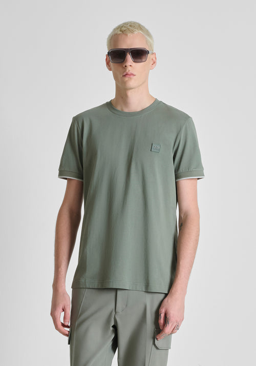 CAMISETAS ANTONY MORATO HOMBRE VERDE MMKS02641-FA100240