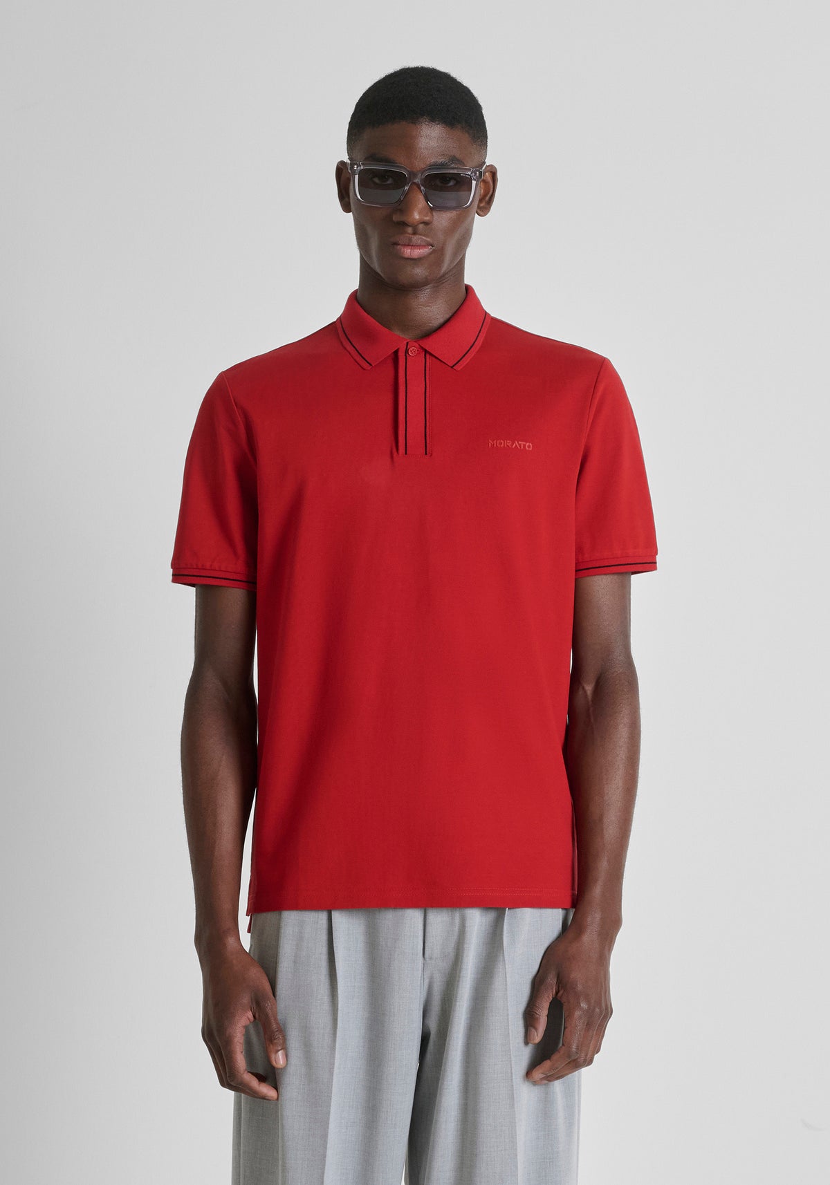POLOS ANTONY MORATO HOMBRE ROJO MMKS02609-FA100083