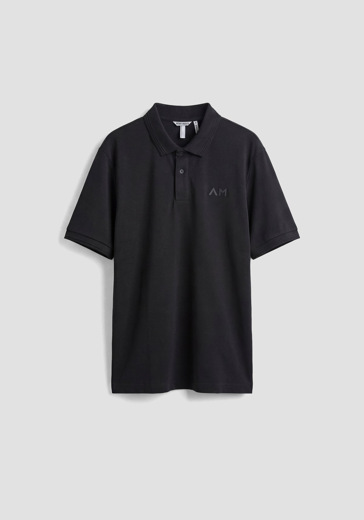 CAMISETA TIPO POLO ANTONY MORATO PARA HOMBRE COLOR NEGRO KS02645FA100258