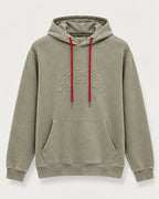 SUDADERA CON CAPUCHA LOGO VECTORIZADO BORDADO PARA CABALLERO SPRAYGROUND PARA HOMBRE COLOR ELM SGMH182B1ELM