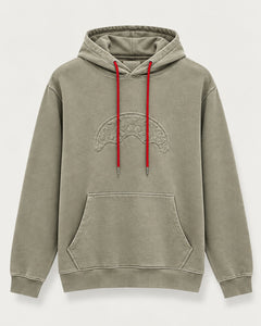 SUDADERA CON CAPUCHA LOGO VECTORIZADO BORDADO PARA CABALLERO SPRAYGROUND PARA HOMBRE COLOR ELM SGMH182B1ELM
