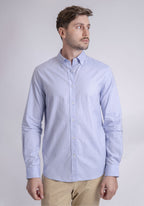 CARVEN CAMISA M/L HOMBRE AZUL CVK01131LTBU